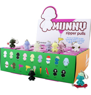 KIDROBOT MUNNI ZIPPER PLUS